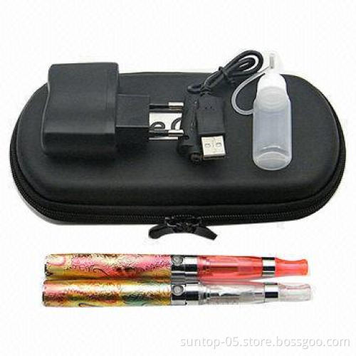 2014 beautiful colorful electronic cigar kit with magic dual ce4 atomizer, can ODM/OEM, quality